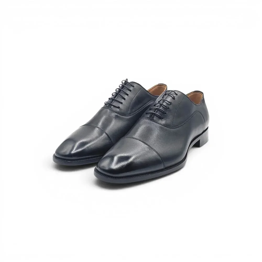 Christian Louboutin Greggo Leather Oxford Shoes Black EU 41 US 8 - $1050